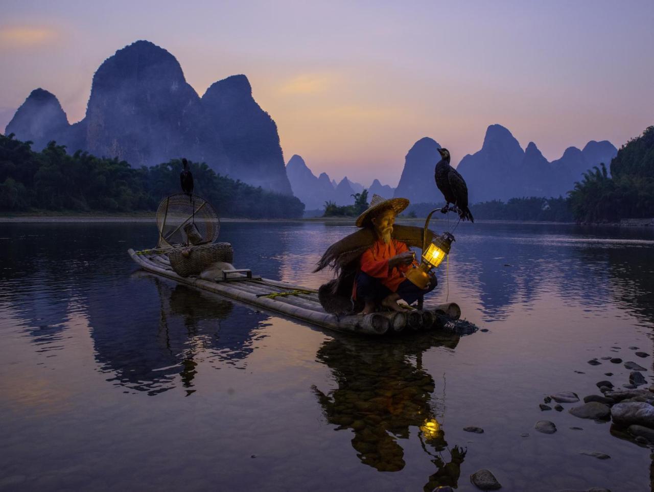 Mountain Stream Hostel Yangshuo Exterior foto